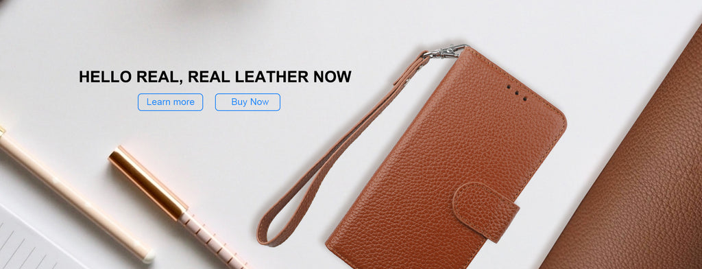 HELLO REAL, REAL LEATHER WALLET CASE FAMILY