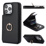 Ring Holder Louver Wallet Case | for iPhone 15 Pro Max