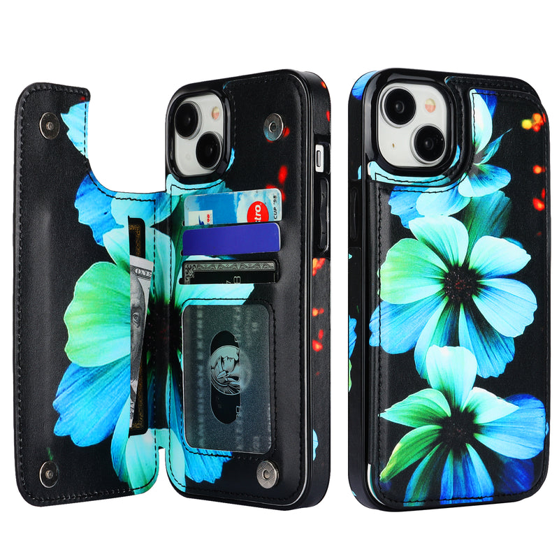 Mysterial Blue Floral