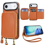 Adjustable Crossbody Zipper Purse Case | for iPhone 17 Air