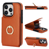 Ring Holder Louver Wallet Case | for iPhone 15 Pro