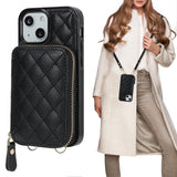 Crossbody Zipper Handbag Wallet Case | for iPhone 13 Mini