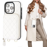 Crossbody Zipper Handbag Wallet Case | for iPhone 15 Pro