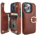 Ring Holder Wallet Card Case | for iPhone 15 Pro