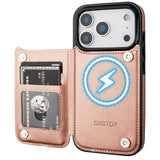 Magsafe Leather Wallet Card Holder Case | for iPhone 17 Pro