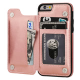 Leather Wallet Card Holder Case | for iPhone 6/6s