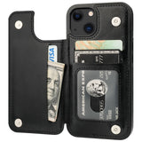 Leather Wallet Card Holder Case | for iPhone 13