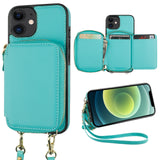 Adjustable Crossbody Zipper Purse Case | for iPhone 12/12 Pro