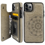 Mandala Pattern Wallet Card Case | for iPhone 11 Pro Max