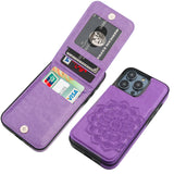 Mandala Pattern Stand Flip Wallet Case | for iPhone 14 Pro