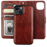 Detachable Leather Wallet Case | for iPhone 13