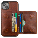 Kickstand Flip Magnetic Wallet Case | for iPhone 14 Plus