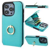 Ring Holder Louver Wallet Case | for iPhone 14 Pro