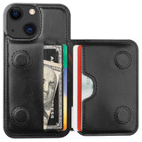 Kickstand Flip Magnetic Wallet Case | for iPhone 13 Mini