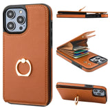 Ring Holder Louver Wallet Case | for iPhone 14 Pro Max