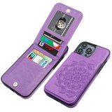 Mandala Pattern Stand Flip Wallet Case | for iPhone 14 Pro Max