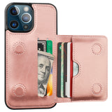 Kickstand Flip Magnetic Wallet Case | for iPhone 13 Pro Max