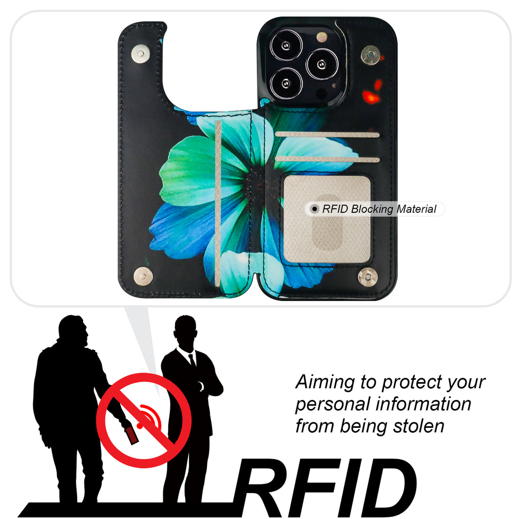 Mysterial Blue Floral