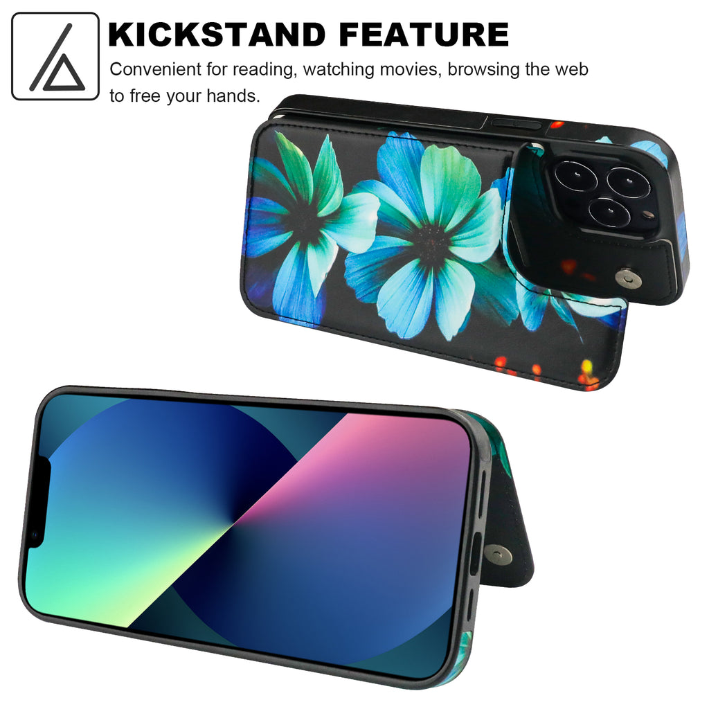 Mysterial Blue Floral