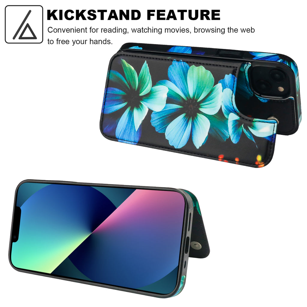 Mysterial Blue Floral