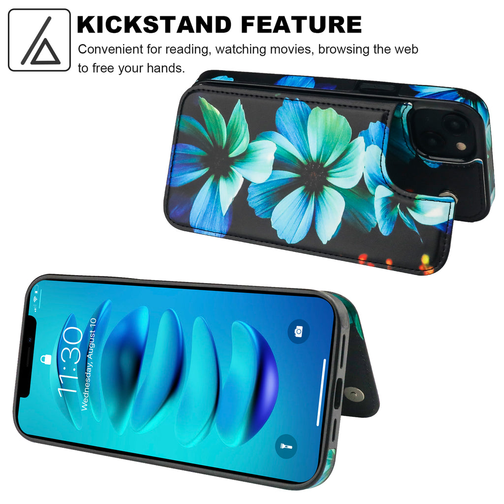 Mysterial Blue Floral