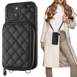 Crossbody Zipper Handbag Wallet Case | for iPhone 14