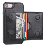 Kickstand Flip Magnetic Wallet Case | for iPhone 7/8/SE 2020