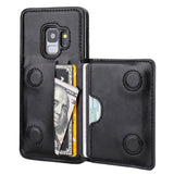 Kickstand Flip Magnetic Wallet Case | for Galaxy S9