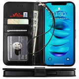 Premium PU Leather Flip Wallet Case | for iPhone 14 Plus