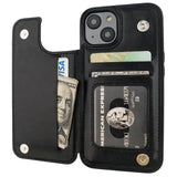 Leather Wallet Card Holder Case | for iPhone 14