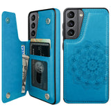 Mandala Pattern Wallet Card Case | for Galaxy S21
