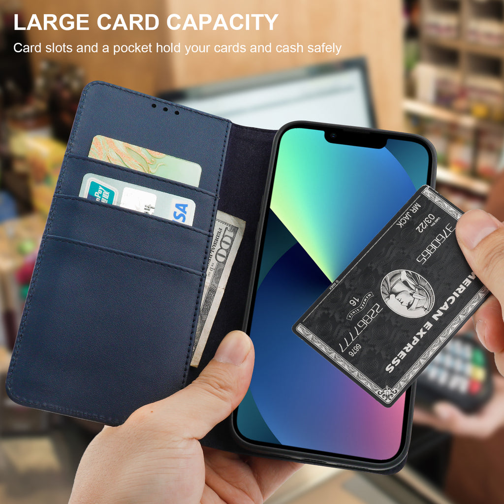 Real Leather Pick Wallet Case | for iPhone 13 Pro Max