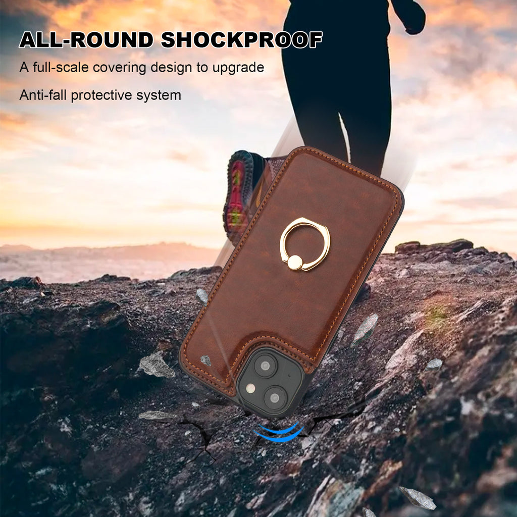 Ring Holder Wallet Card Case | for iPhone 14