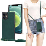 Magnetic Flip Crossbody Wallet Case | for iPhone 12 Mini