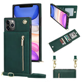 Leather Crossbody Zipper Wallet Case | for iPhone 11 Pro Max