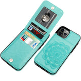 Mandala Pattern Stand Flip Wallet Case | for iPhone 12/12 Pro