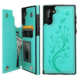 Butterfly Pattern Flip Wallet Case | for Galaxy Note 10