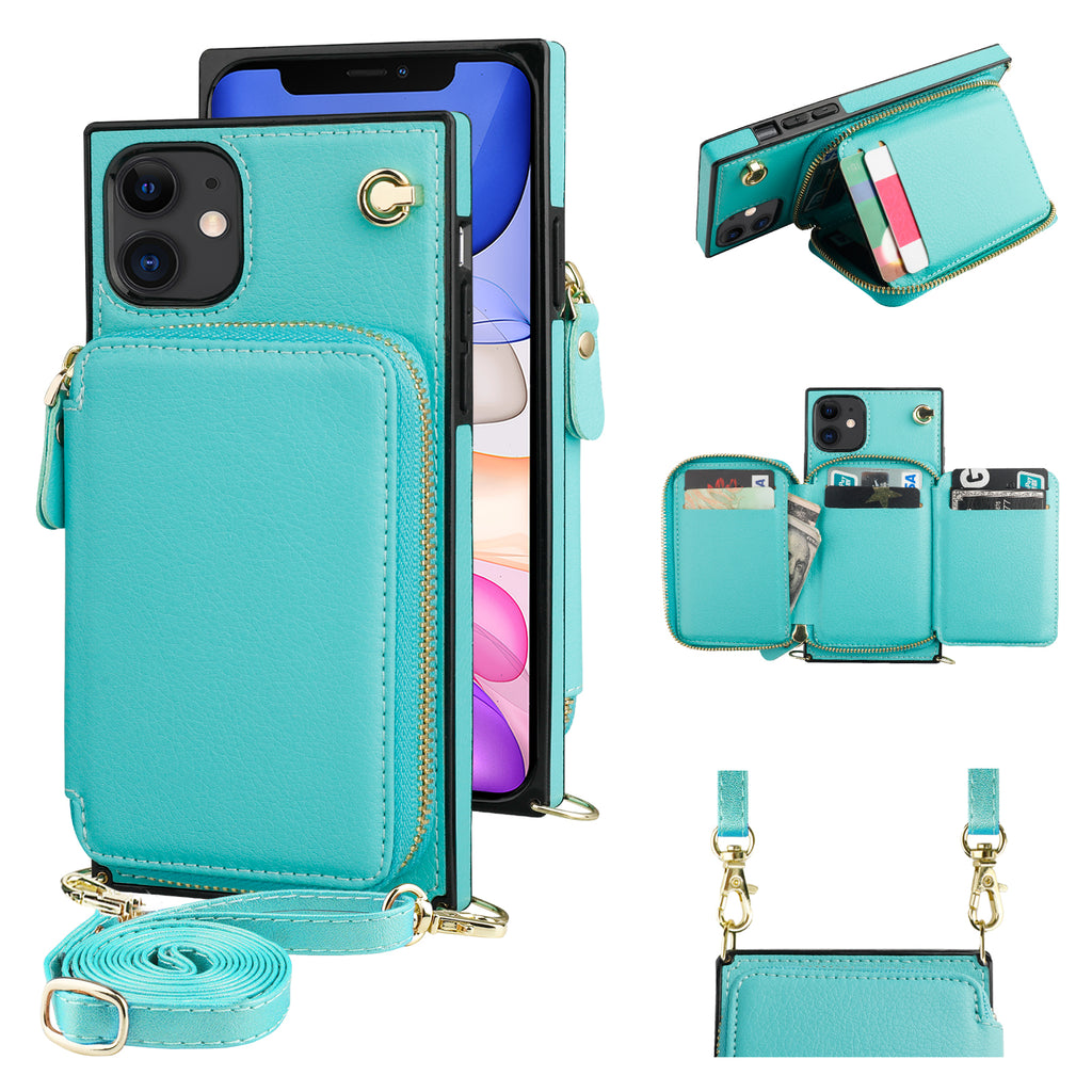 Big Ultra Design Crossbody Wallet Case | for iPhone 11