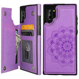 Mandala Pattern Wallet Card Case | for Galaxy Note 10 Plus