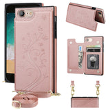 Pattern Printing Crossbody Wallet Case | for iPhone 7/8/SE 2020