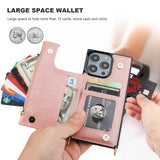 Flip Zipper Crossbody Strap Wallet Case | for iPhone 14 Pro