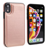 Leather Wallet Card Holder Case | for iPhone XR