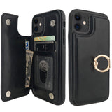 Ring Holder Wallet Card Case | for iPhone 11
