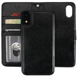 Detachable Leather Wallet Case | for iPhone XR