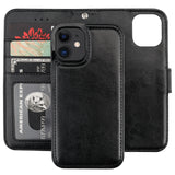 Detachable Leather Wallet Case | for iPhone 12 Mini