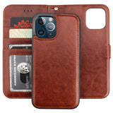 Detachable Leather Wallet Case | for iPhone 12 Pro Max