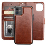 Detachable Leather Wallet Case | for iPhone 11