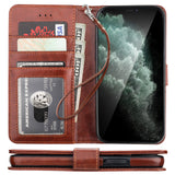 Premium PU Leather Flip Wallet Case | for iPhone 11 Pro