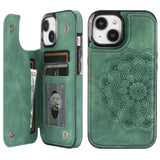 Mandala Pattern Wallet Card Case | for iPhone 15