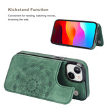 Mandala Pattern Wallet Card Case | for iPhone 15